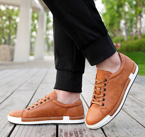 Sarah Express Handmade Men Low Top Casual Flats