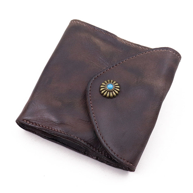 Sarah Express Genuine Leather Multi-Functional Coin Purse Wallet