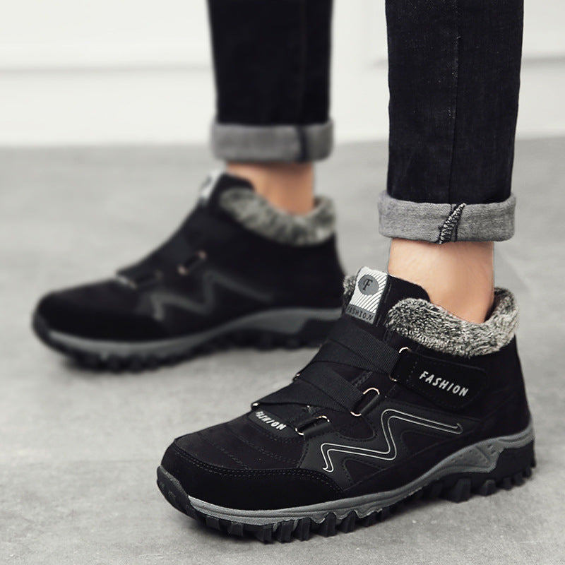 Sarah Express Waterproof Hiking Boots for Women Black white