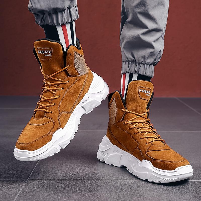 Sarah Express Men's High Top Casual Martin Boots
