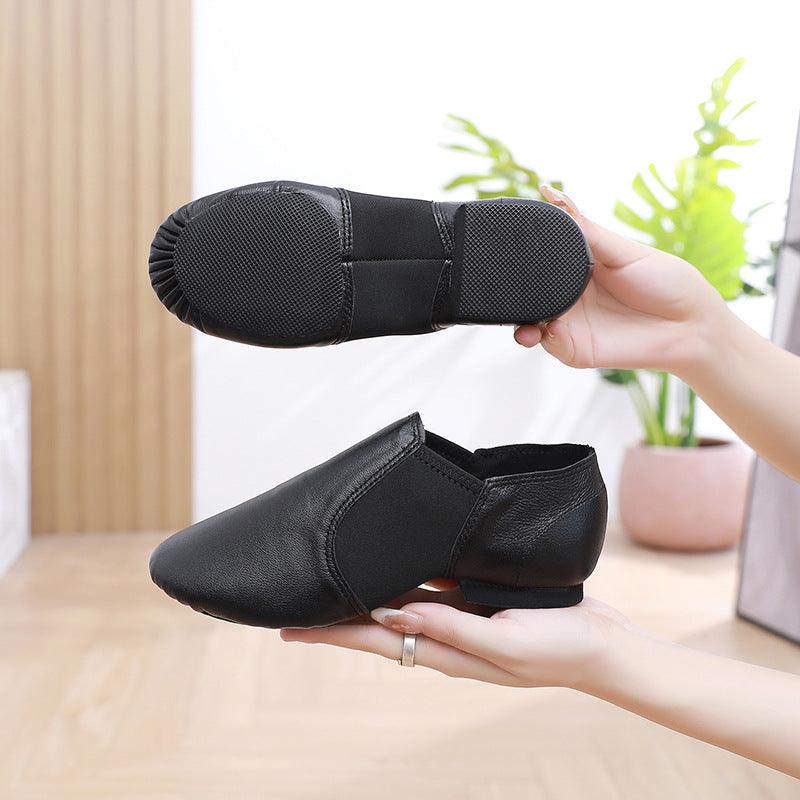 Sarah Express Genuine Leather Jazz Dance Practice Shoes