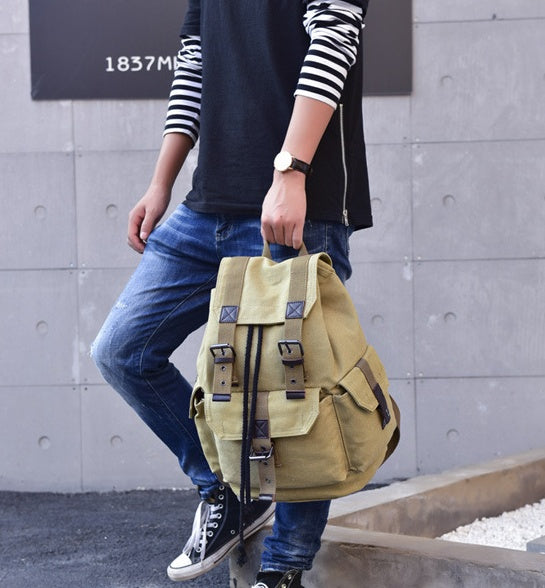 Sarah Express Retro Canvas Unisex Travel Backpack