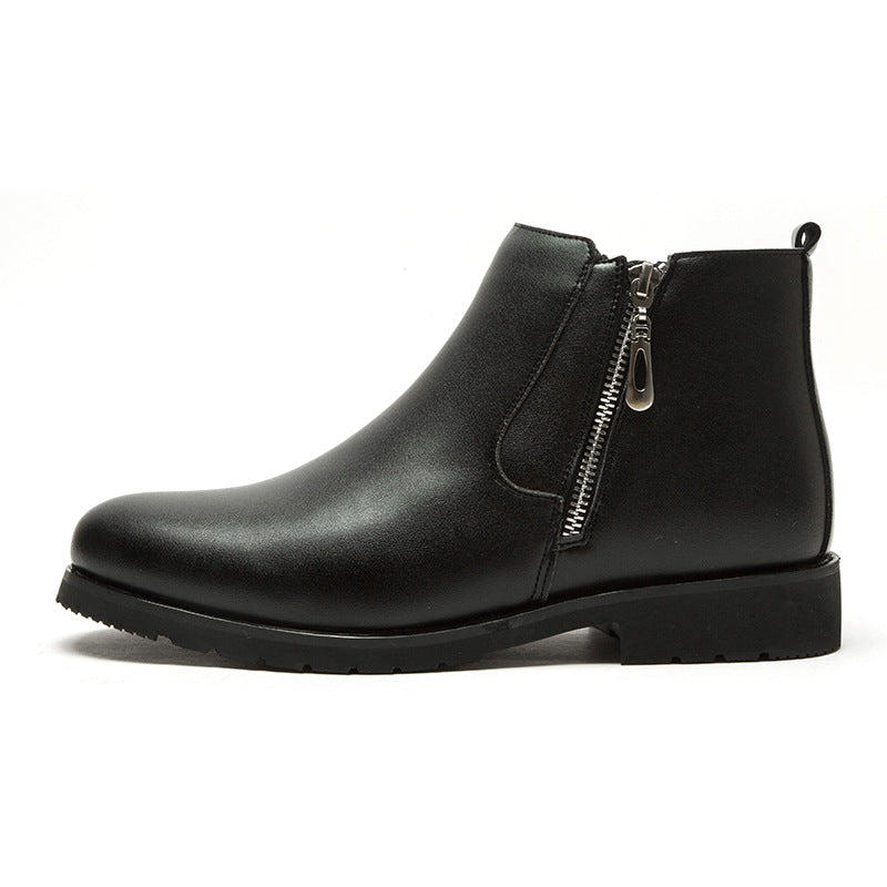 Sarah Express Men's Business Casual Side Zip Boots