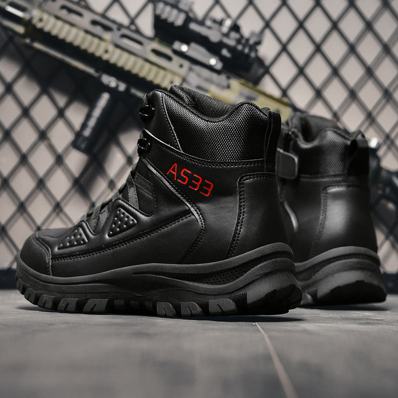 Sarah Express Lace-Up Outdoor Combat Training Boots