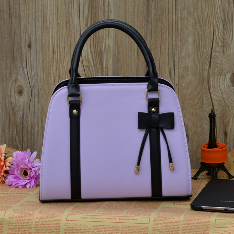 Sarah Express Structured Bow Detail Lady Handbag