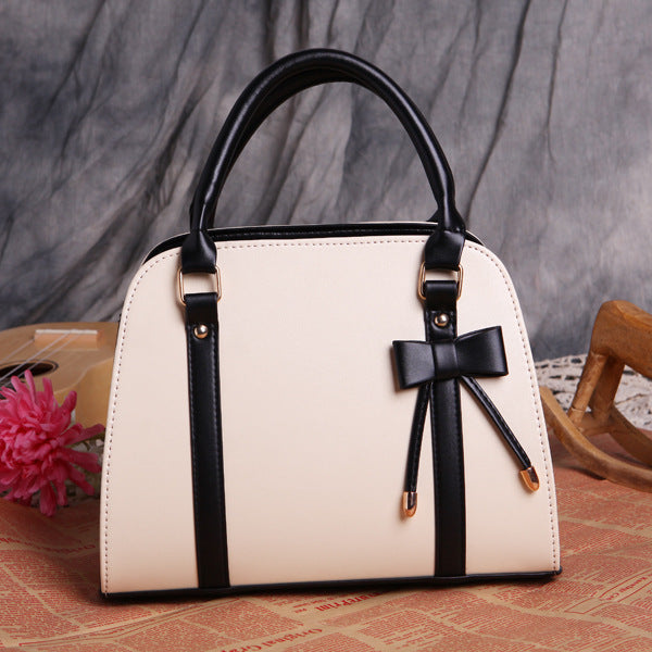Sarah Express Structured Bow Detail Lady Handbag