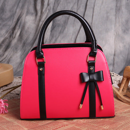 Sarah Express Structured Bow Detail Lady Handbag