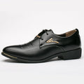 Sarah Express Classic Pointed Toe Formal Dress Shoes Black