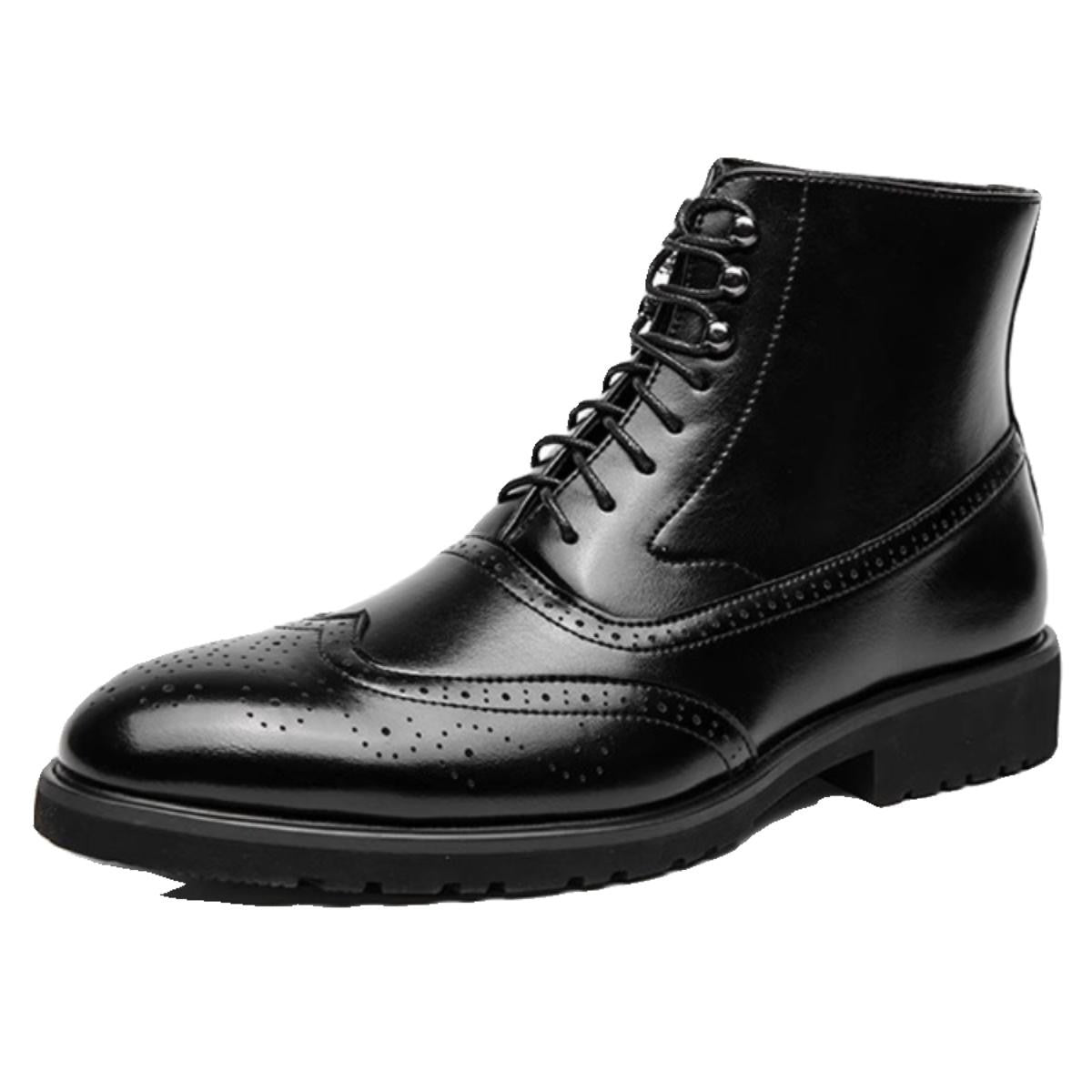 Sarah Express Men's Brogue Mid Top Work Boots