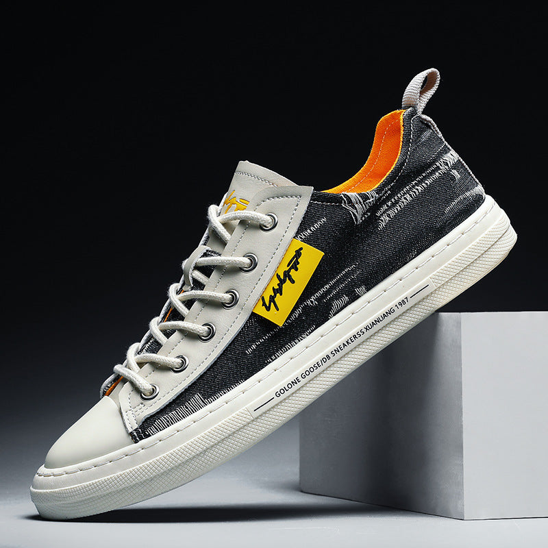 Casual Denim Low Top Sneakers – product detail alternate view 3