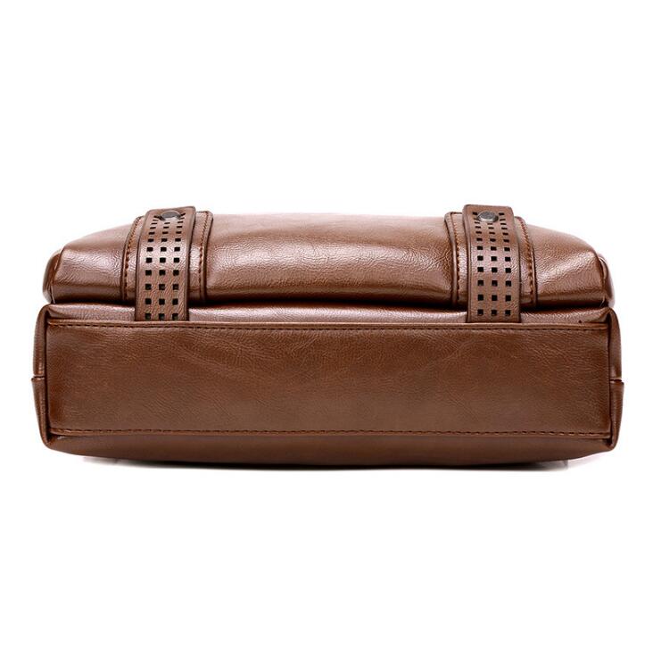 Sarah Express Men's Structured Messenger Shoulder Bag