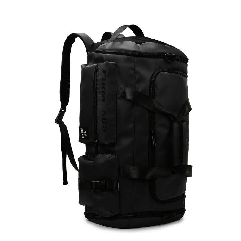 Sarah Express Large Capacity Waterproof Training Duffel Bag Black