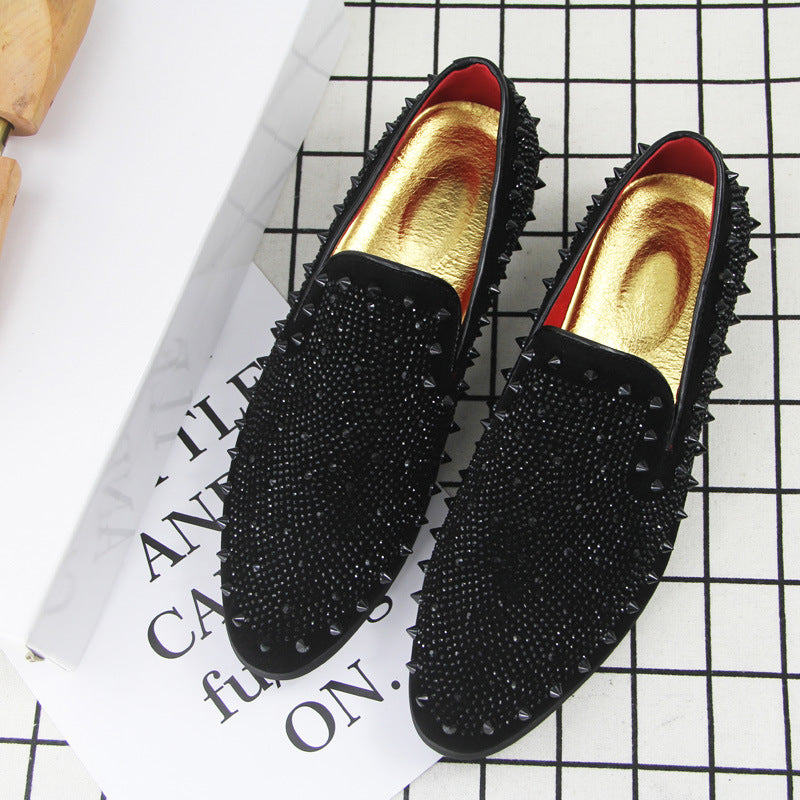 Sarah Express Studded Pointed Toe Men Loafers
