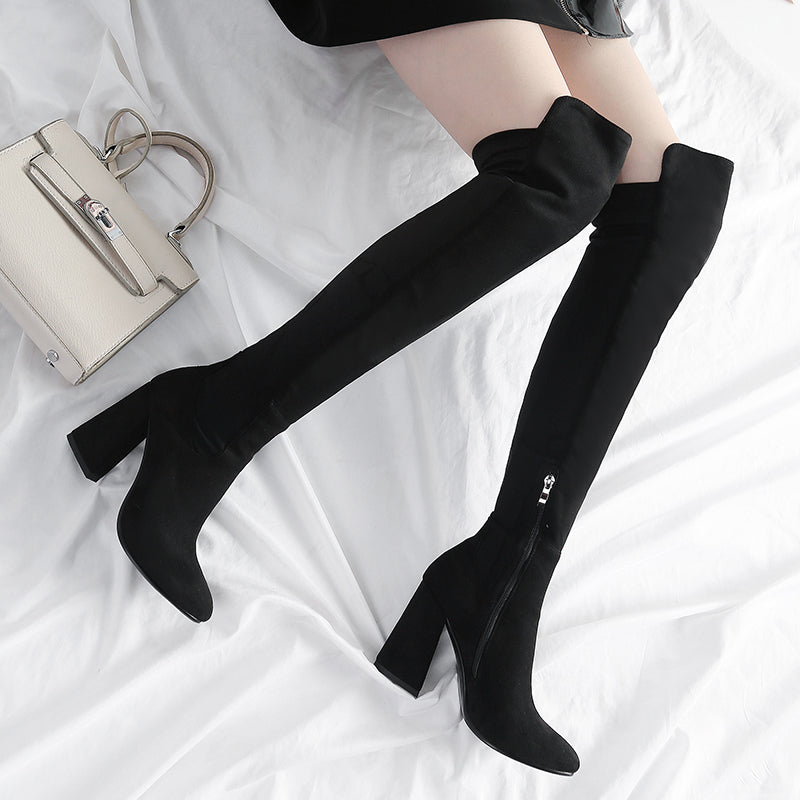 Sarah Express Over The Knee Stretch Boots