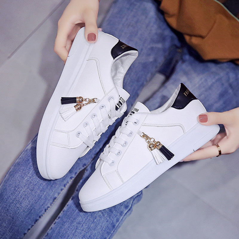 Sarah Express Korean Casual Cross Strap Breathable Sneakers