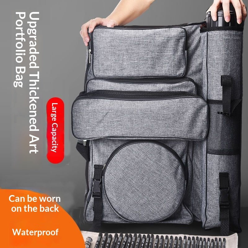 Sarah Express Large Canvas Art Drawing Backpack