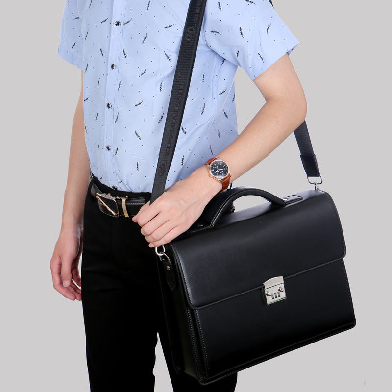 Sarah Express Structured Men's Business Briefcase