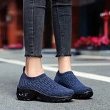 Sarah Express Air Cushion Slip-On Walking Sneakers