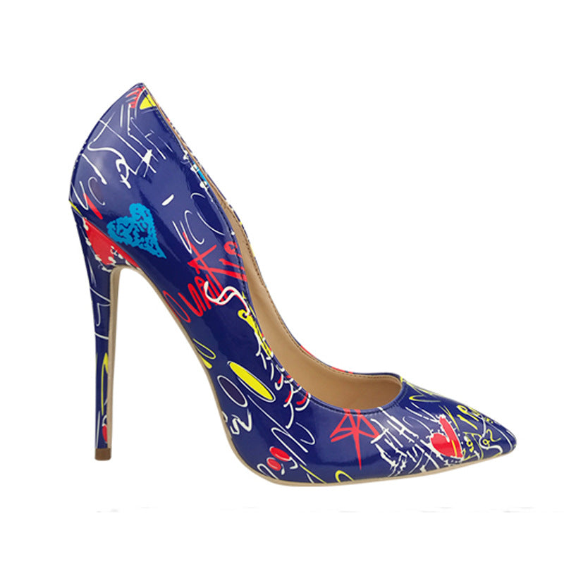 Sarah Express Women's Cutout Platform Open-Toe Heels