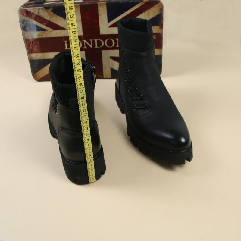 Sarah Express Men's Modern Lace-Up Ankle Boots