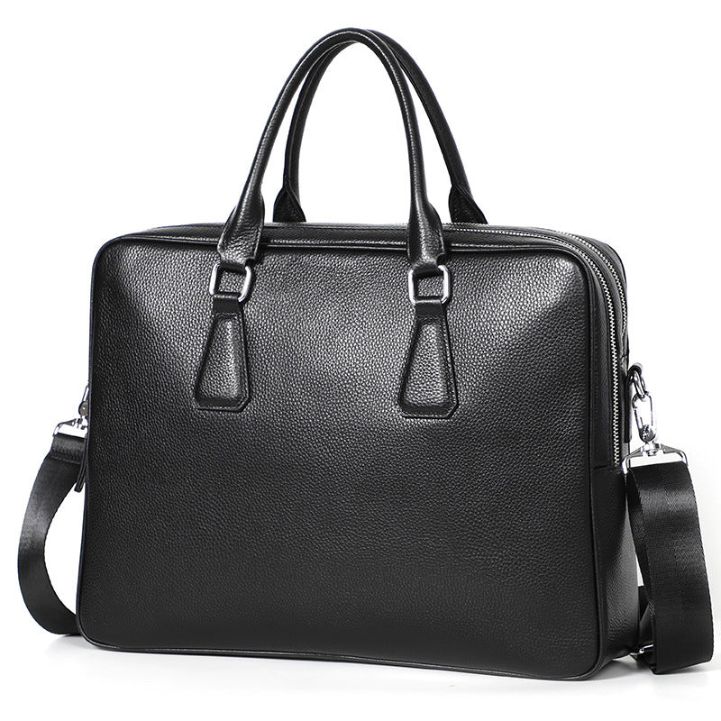 Sarah Express Professional Leather Business Commute Briefcase