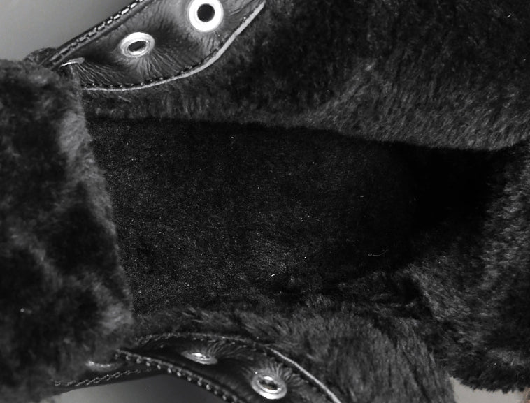 Sarah Express Men's Thermal Fleece Lined Martin Boots