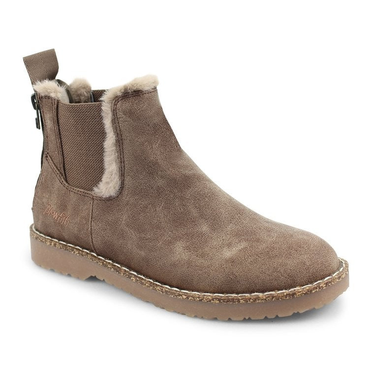 Sarah Express Women's Suede Winter Ankle Boots