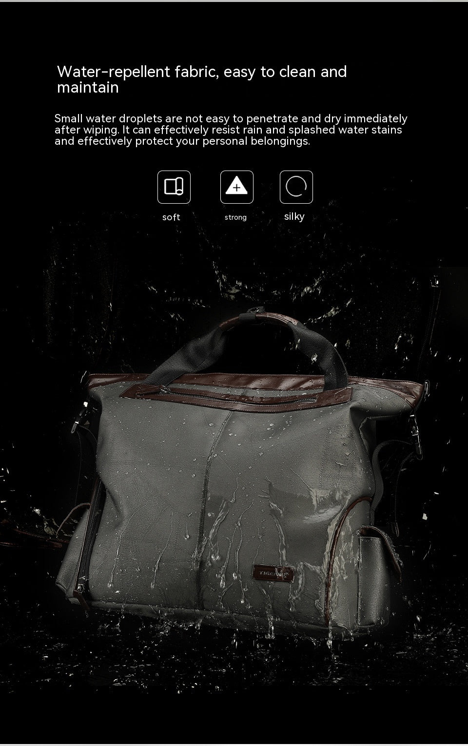 Sarah Express Waterproof Lightweight Travel Laptop Bag