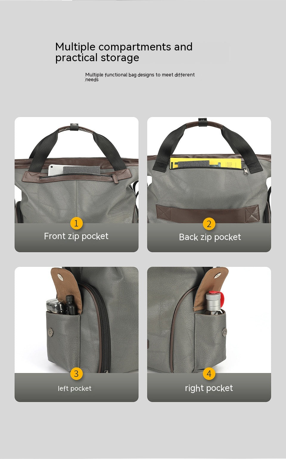 Sarah Express Waterproof Lightweight Travel Laptop Bag