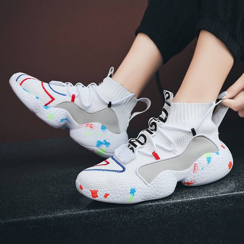 Sarah Express Unisex Breathable Mesh Fashion Sneakers