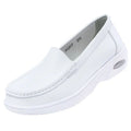 Sarah Express Women's Breathable Cutout Platform Sneakers White