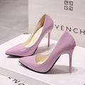 Sarah Express Pointed Toe Stiletto Pumps Pink