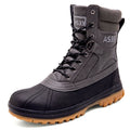 Sarah Express Men's High-Top Platform Outdoor Boots Black