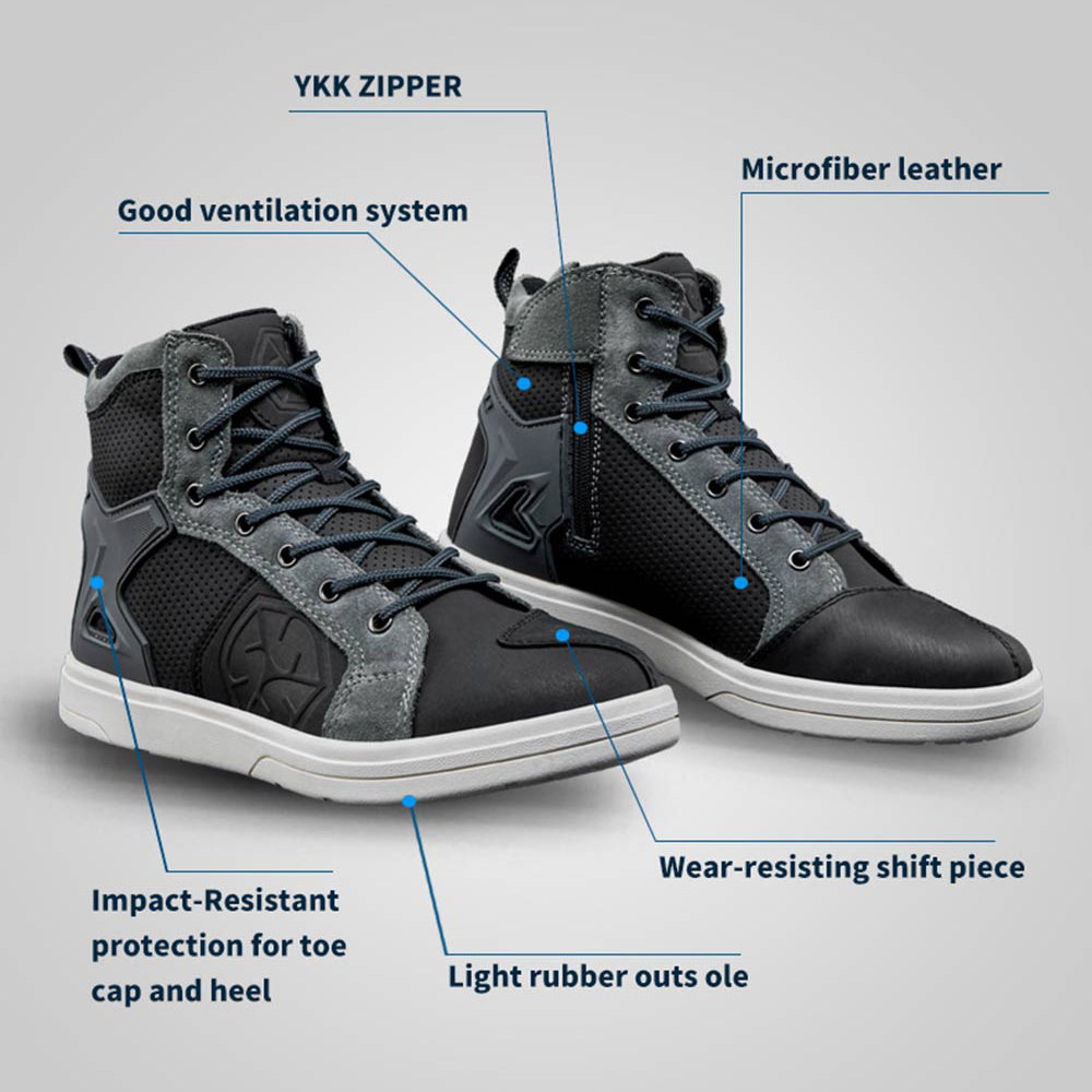 Sarah Express Motorcycle Riding Boots with Protection