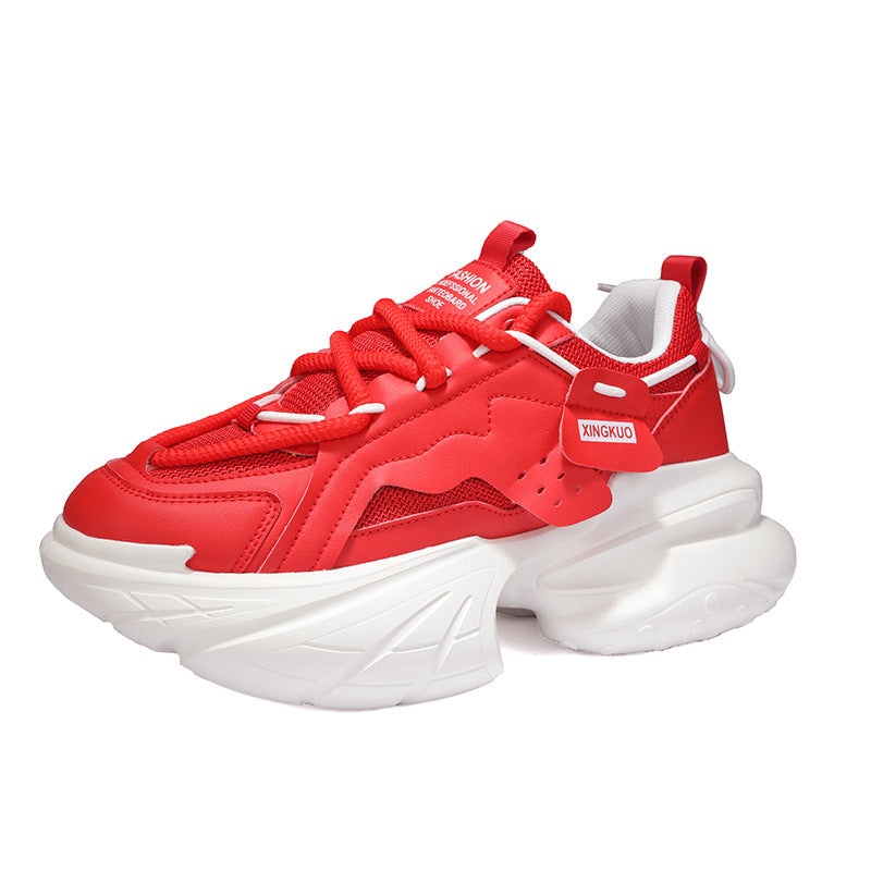 Sarah Express Men's Breathable Height-Enhancing Casual Sneakers