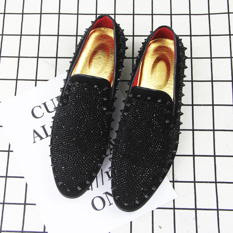 Sarah Express Studded Pointed Toe Men Loafers