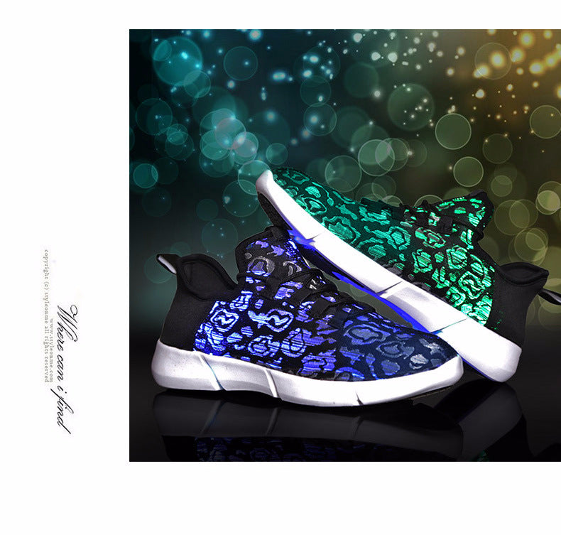 Sarah Express Light Up Fiber Optic Casual Loafers