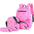 Sarah Express Polka Dot Princess School Backpack Light Pink