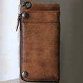 Sarah Express Retro Multi-Function Long Wallet Handbag Brown