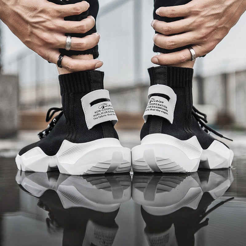 Sarah Express Men's Breathable Mesh Sock Sneakers