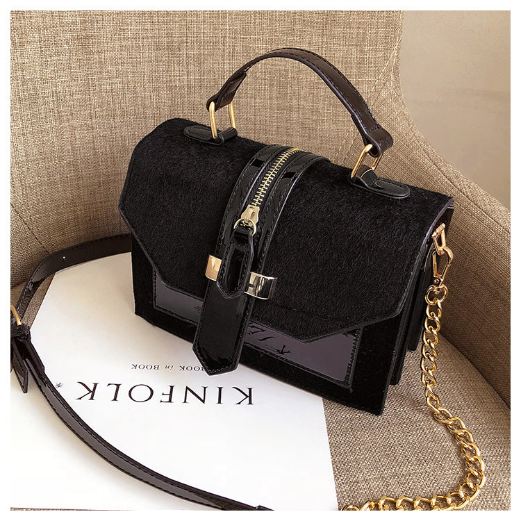 Sarah Express Leopard Print Structured Crossbody Shoulder Bag