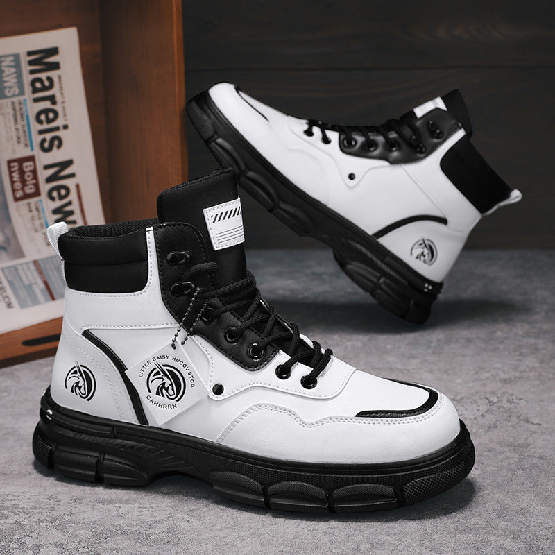 Sarah Express Men's British Style High Top Boots