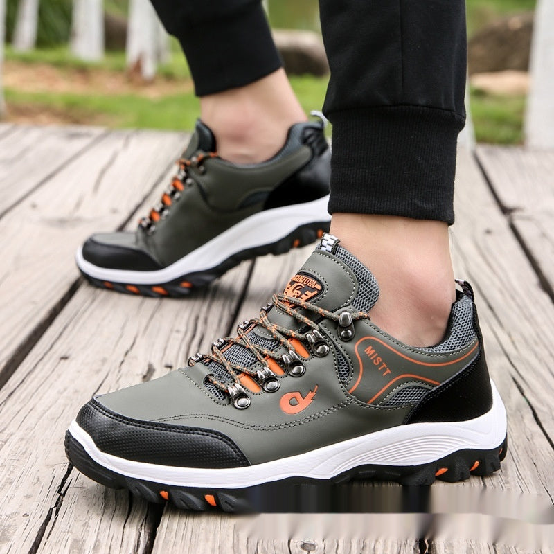 Sarah Express Men's Color-Block Lightweight Hiking Sneakers
