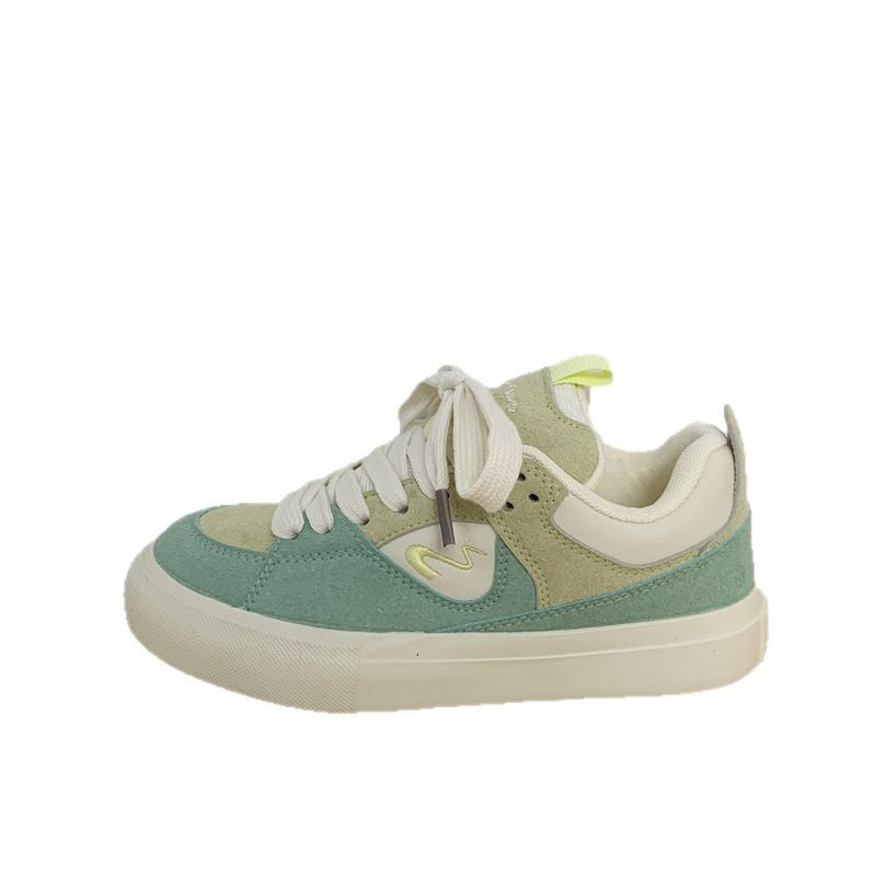 Sarah Express Women's Casual Lace-Up Canvas Sneakers