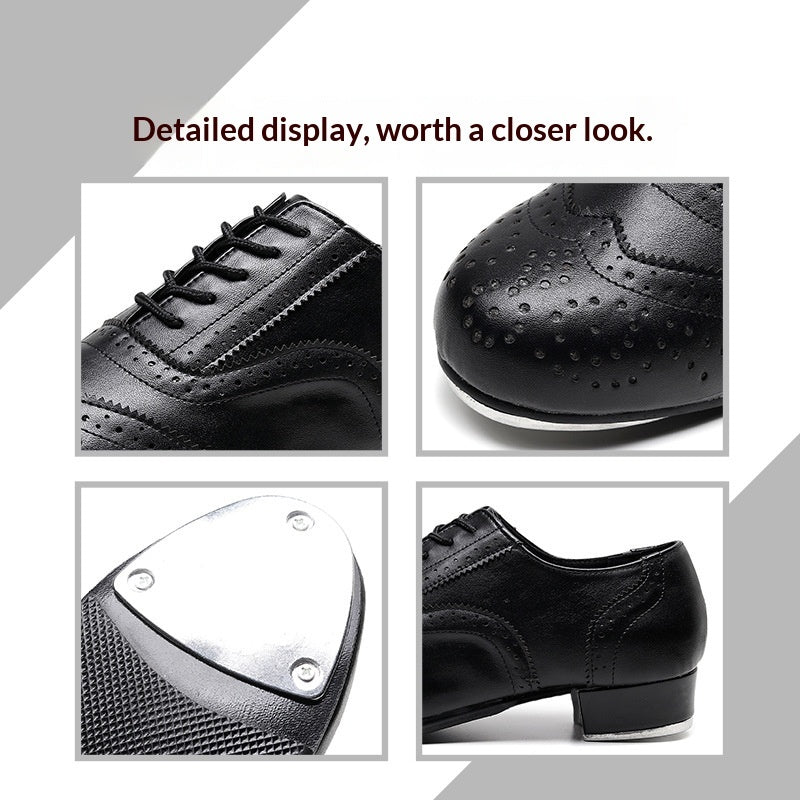 Sarah Express Men's Oxford Tap Dance Shoes