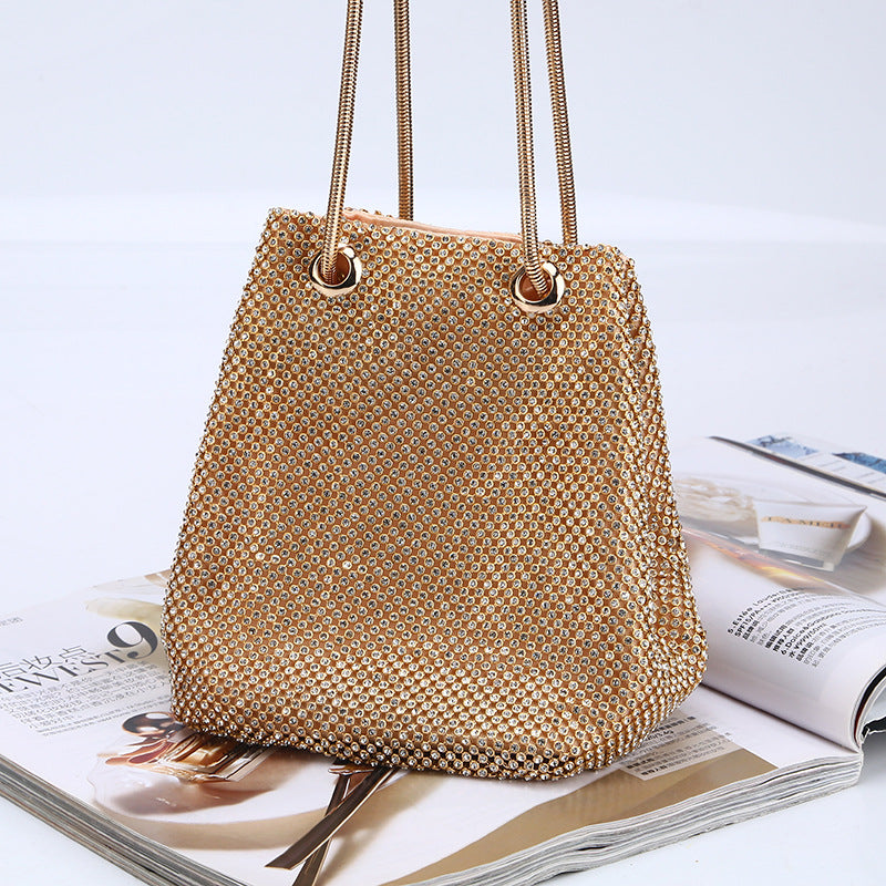 Sarah Express Crystal Diamond Evening Crossbody Bag