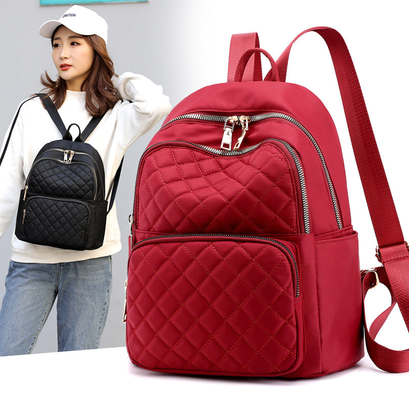 Sarah Express Quilted Nylon Casual Women Backpack