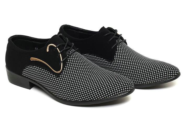 Sarah Express Patterned Men Oxford Dress Shoes