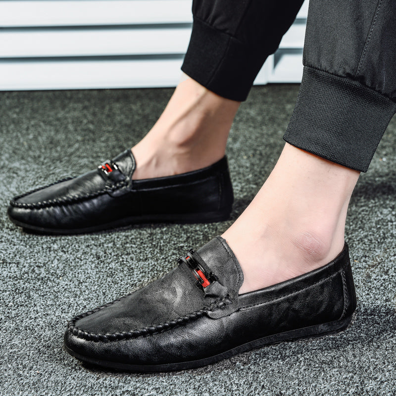 Men's Classic Slip-On Doudou Loafers – front product view