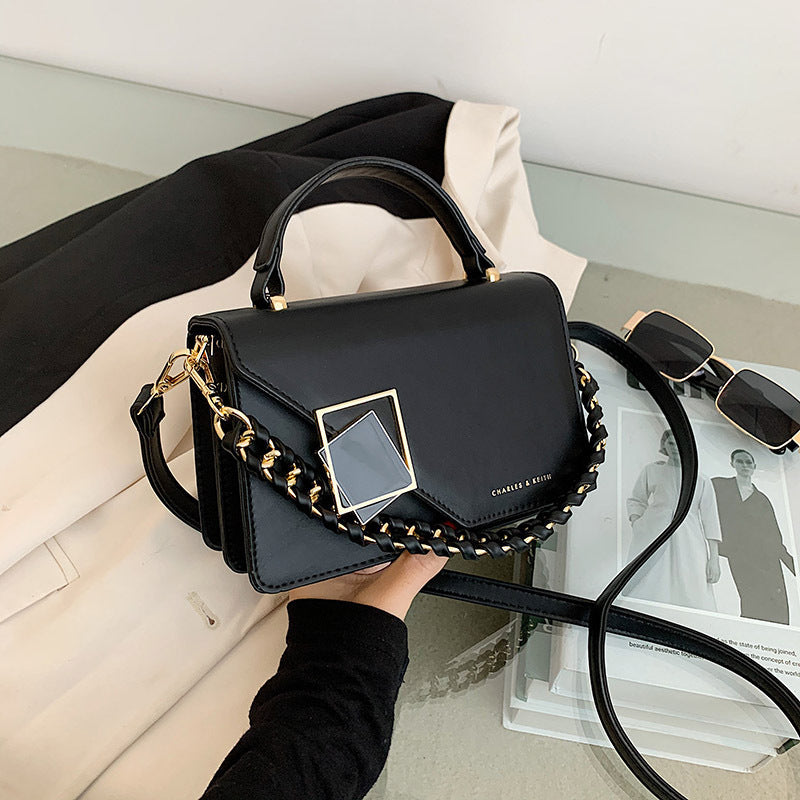 Sarah Express Chain Strap Square Crossbody Handbag